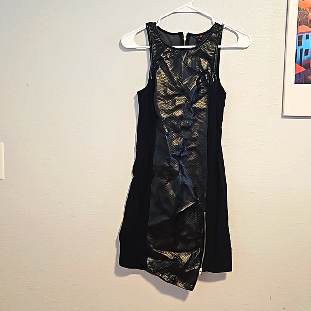 G by Guess Asymmetrical Mini Dress